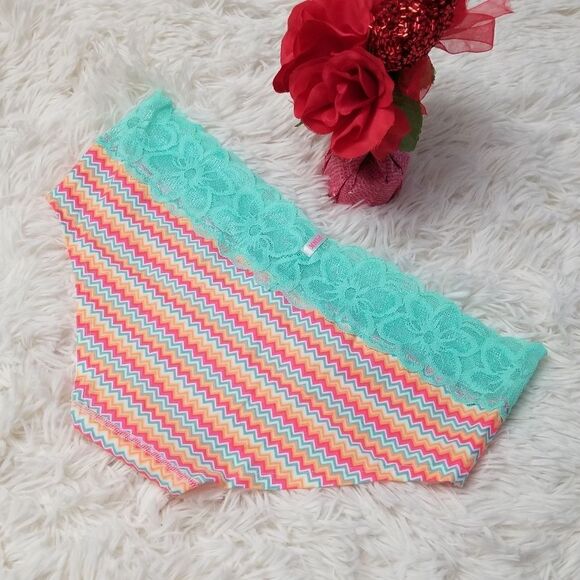 MEDIUM PINK Victoria's Secret Bandeau Bralette Set - Picture 9 of 11